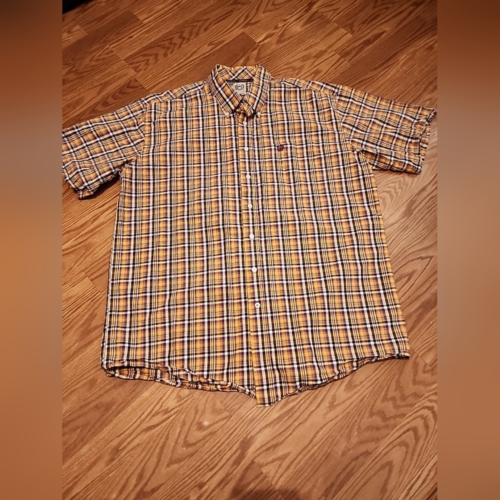 Cinch Short Sleeve western shirt xl‎